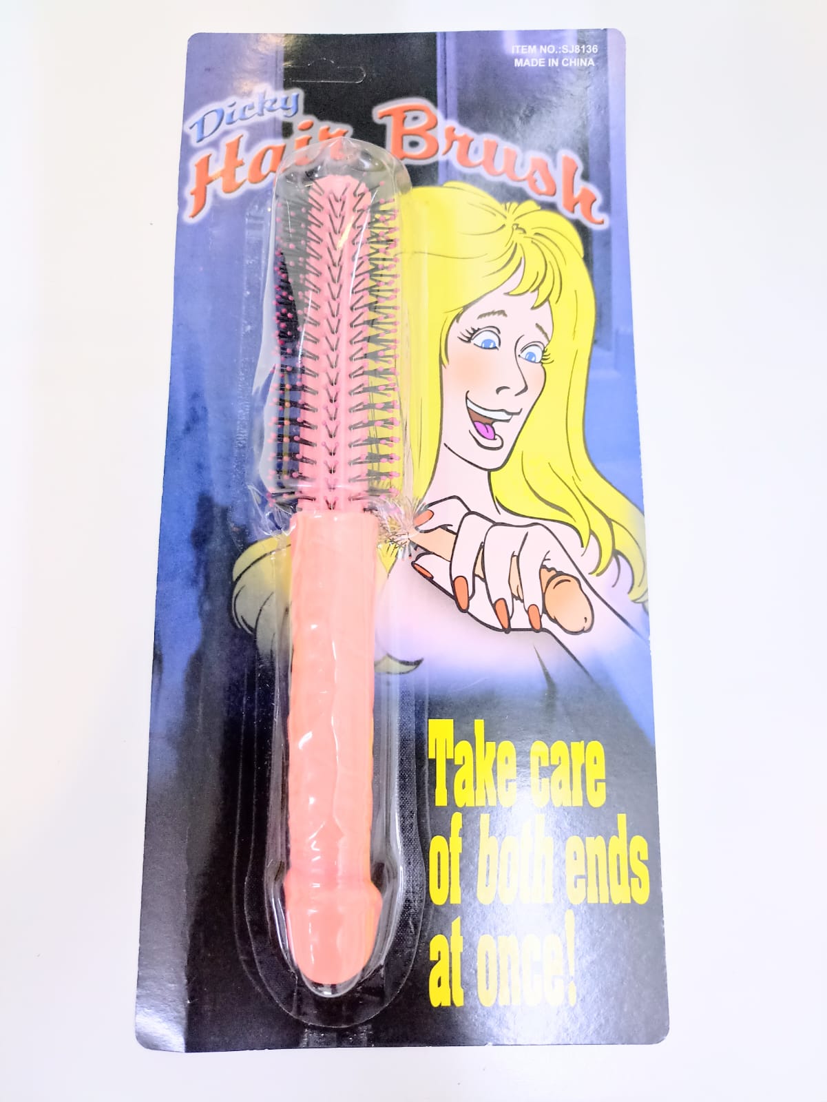 Cepillo de Plástico con Diseño Divertido