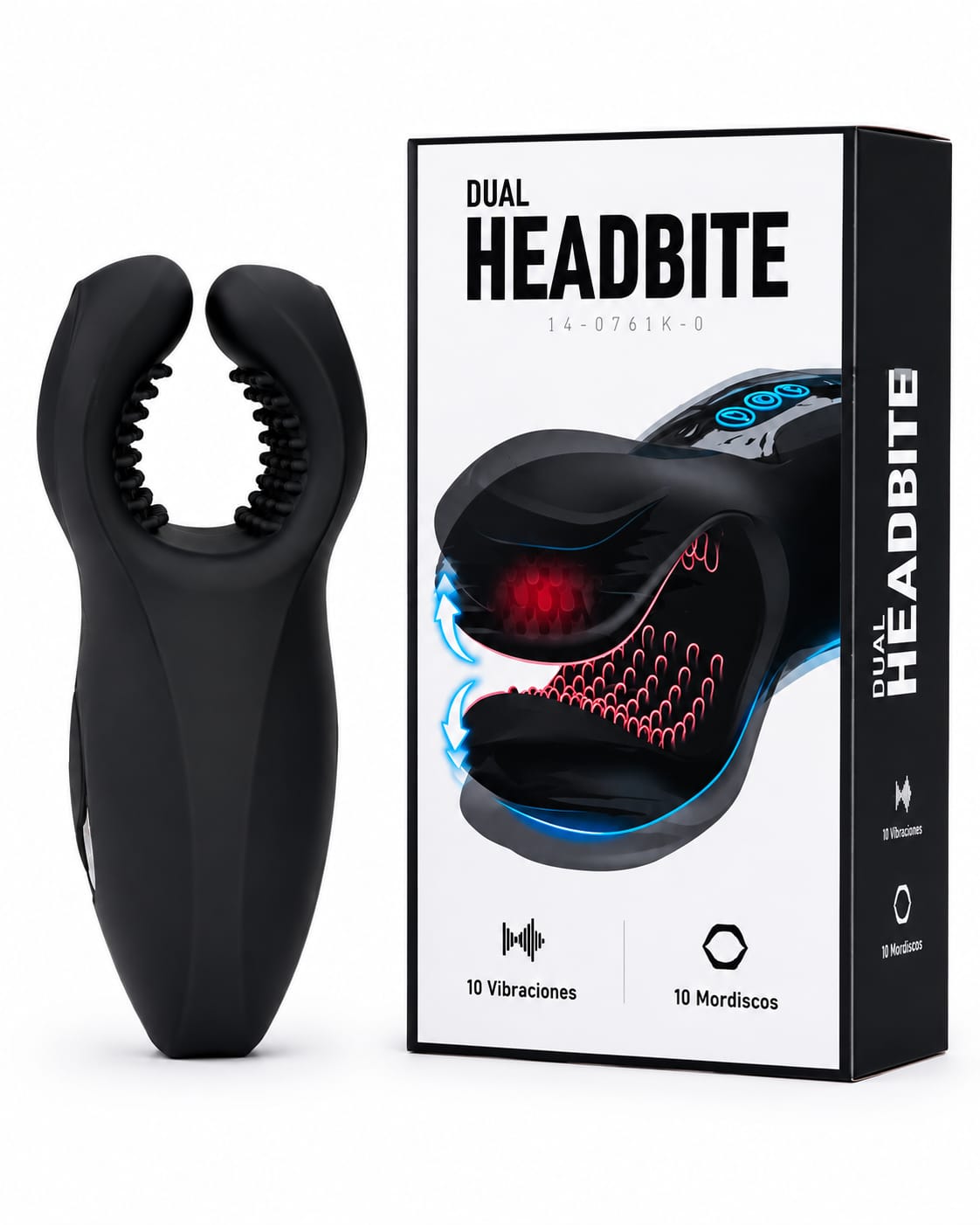 Masturbador Dual Headbite