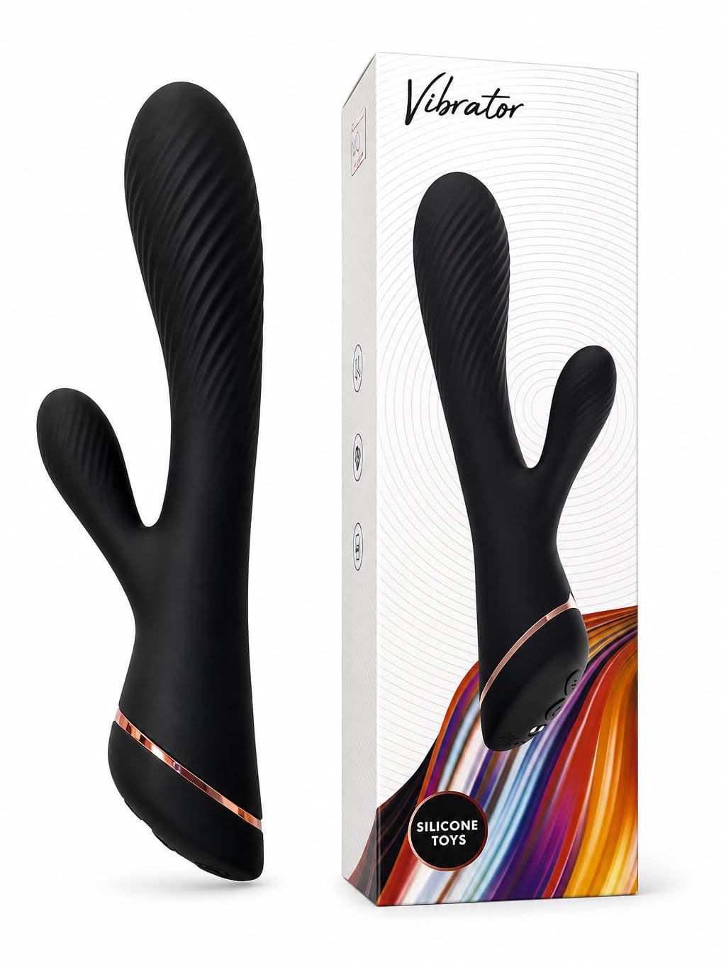 Vibrador Black Doble Estimulación